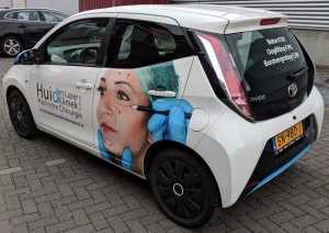 Autobelettering Huid en Laser Kliniek