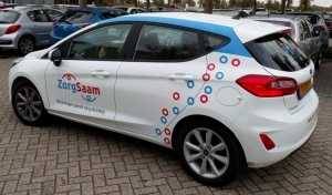 Autobelettering Zorgsaam