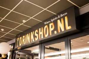 Gevelreclame Drinkshop