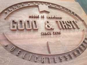 Graveer en Freeswerk Good & Tasty