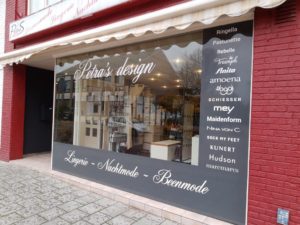 Petra's Design raam belettering